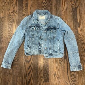 We The Free Light Blue Denim Jacket